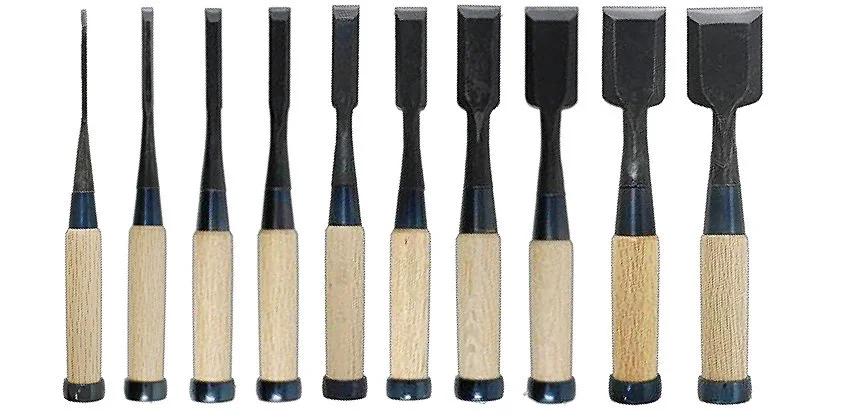 White Steel Bench Chisel, Multiple Sizes — Nihonsan - Japanese